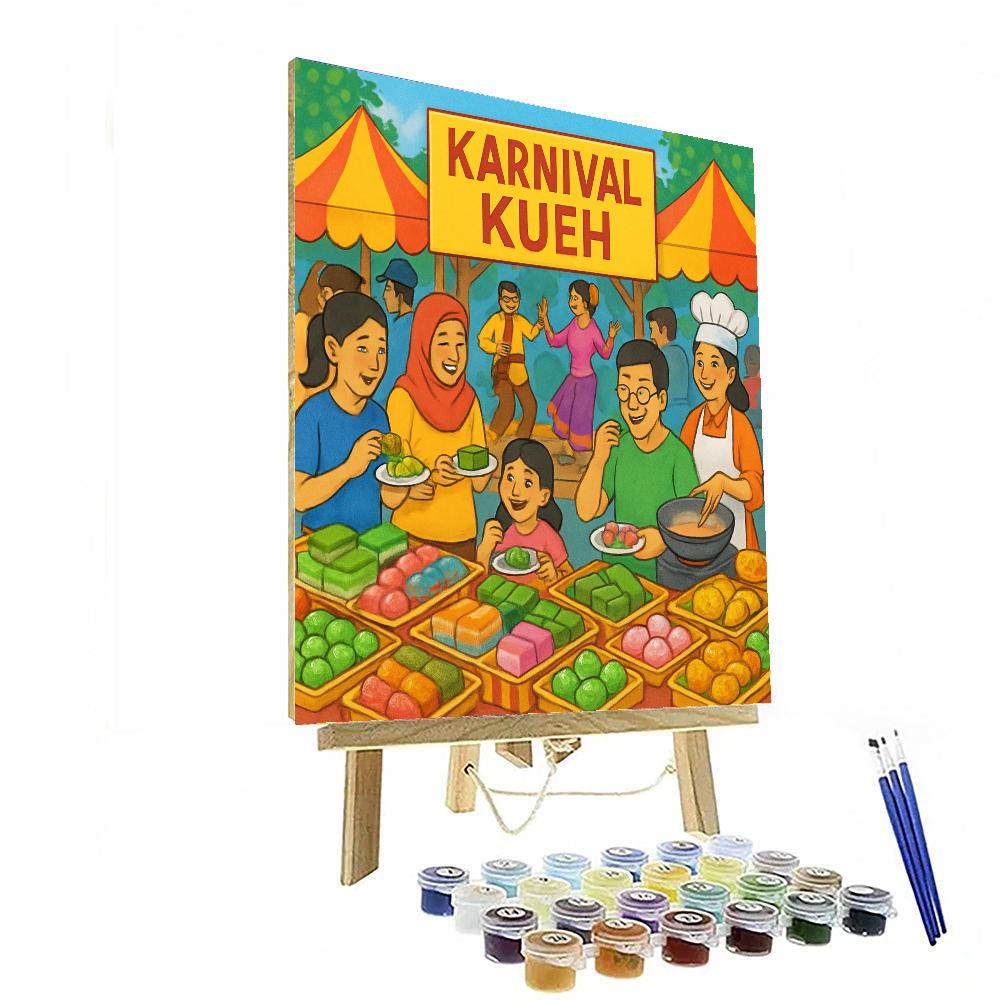 Karnival Kueh Numbered Painting Kits