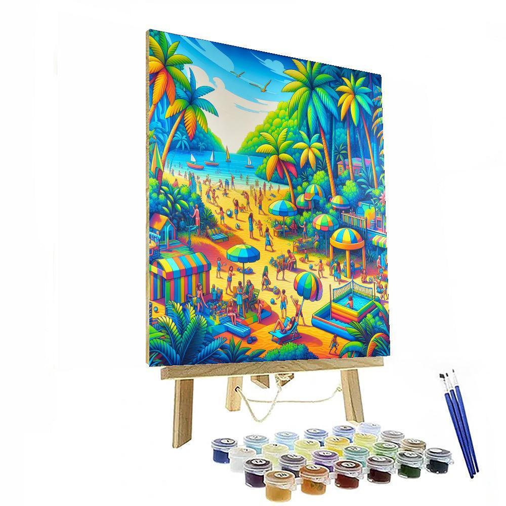 Lilo & Stitch's Tropical Paradise Paint By Numbers Kits