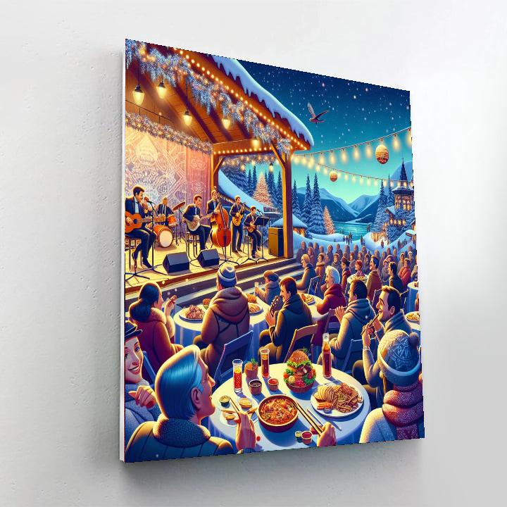 O Festival De Inverno - Brazil DIY Paint By Numbers