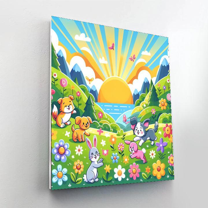 Fantasy Pet Adventure Paint By Number