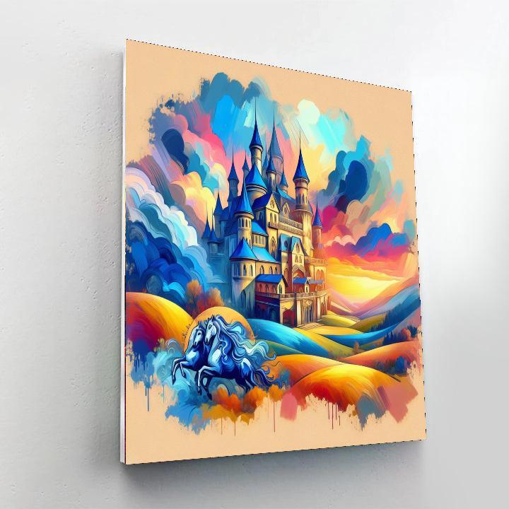 Royal Kingdoms And Castles Paint By Color