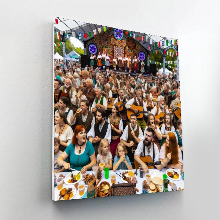 Celtic Heritage Festival - United Kingdom DIY Paint By Numbers