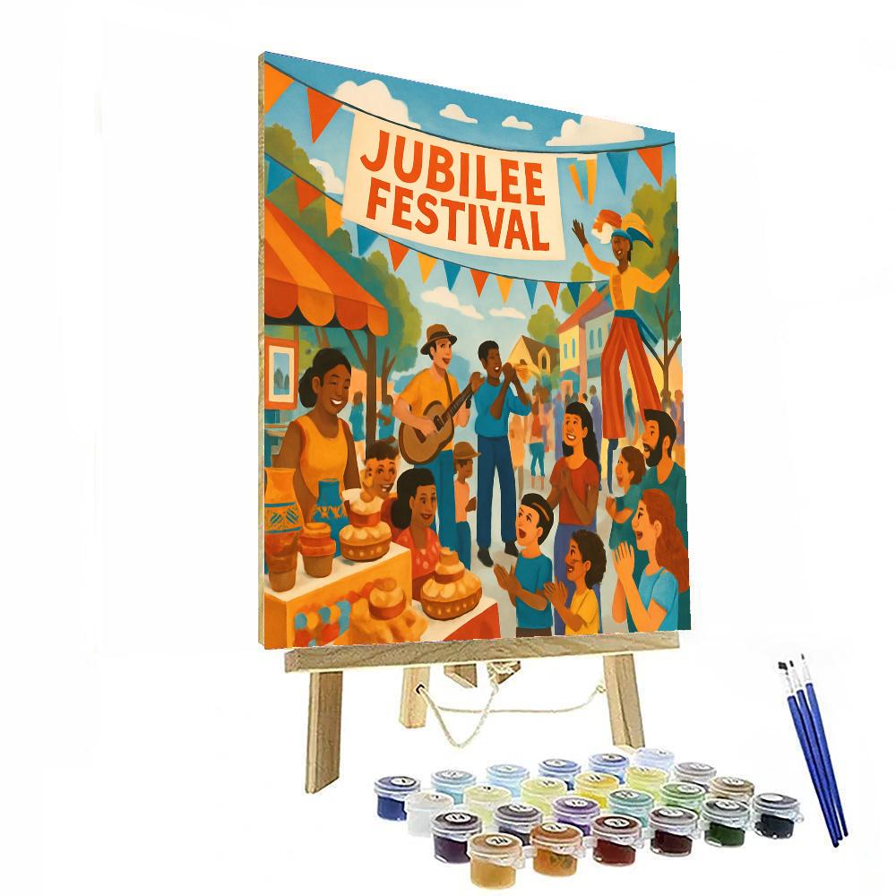 Jubilee Festival DIY Paint By Numbers