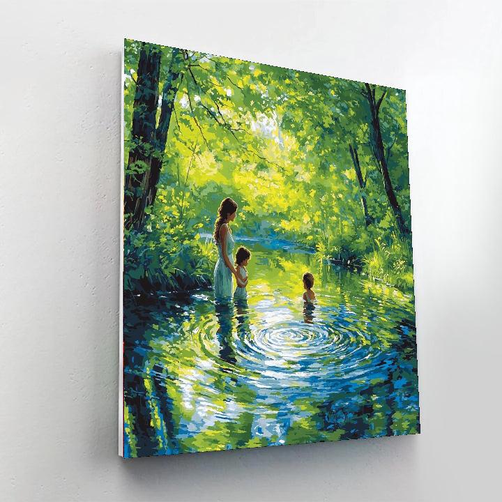 Playful Reflections DIY Paint By Numbers