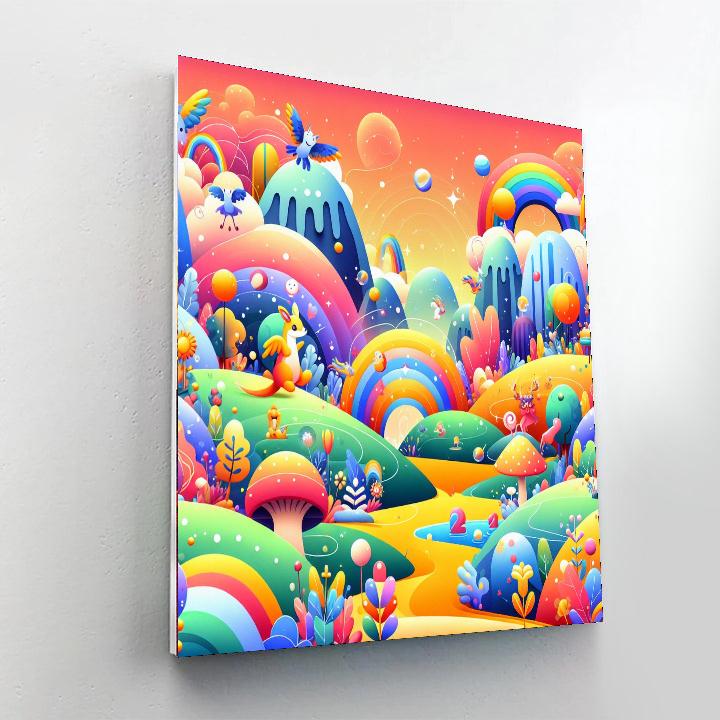 Wonderland Of Whimsy Painting Number Kit