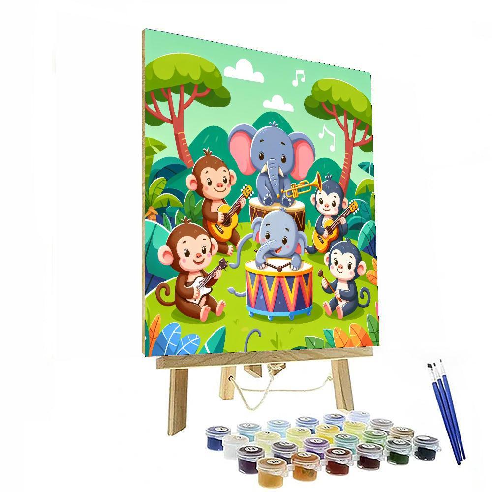 Jungle Beat Paint By Color