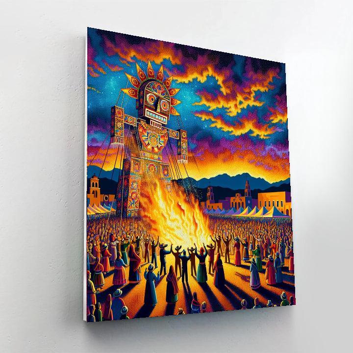 Zozobra - Usa DIY Paint By Numbers