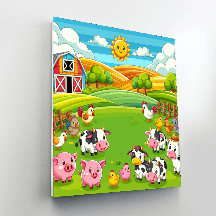 Sunshine Farm Paint By Number