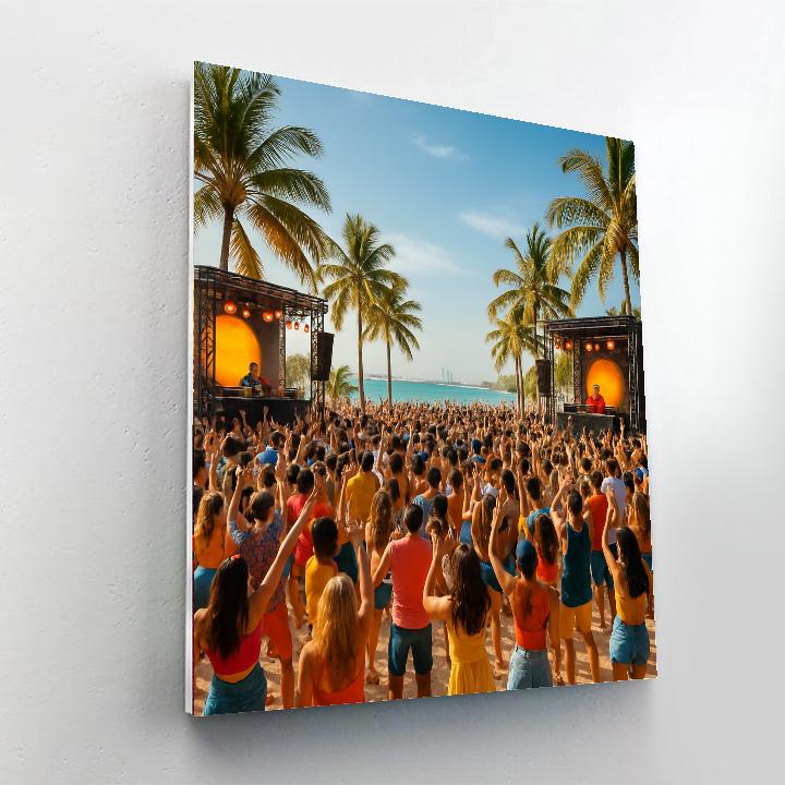 Sandance - Uae Painting By Numbers Kit