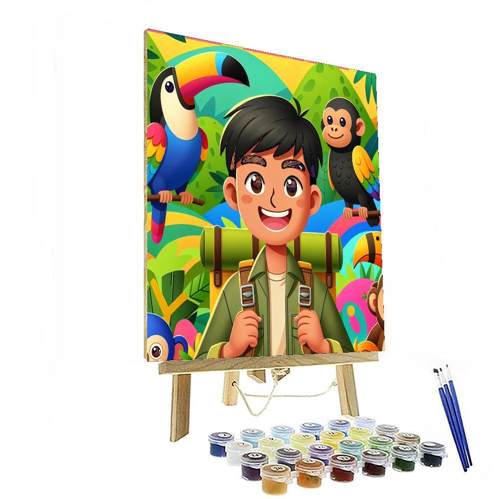 Rainforest Discovery Adventure Paint By Numbers Kits