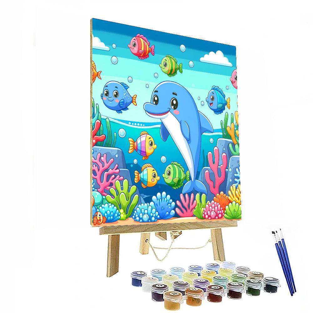 Incredible Underwater World Paint By Numbers Art