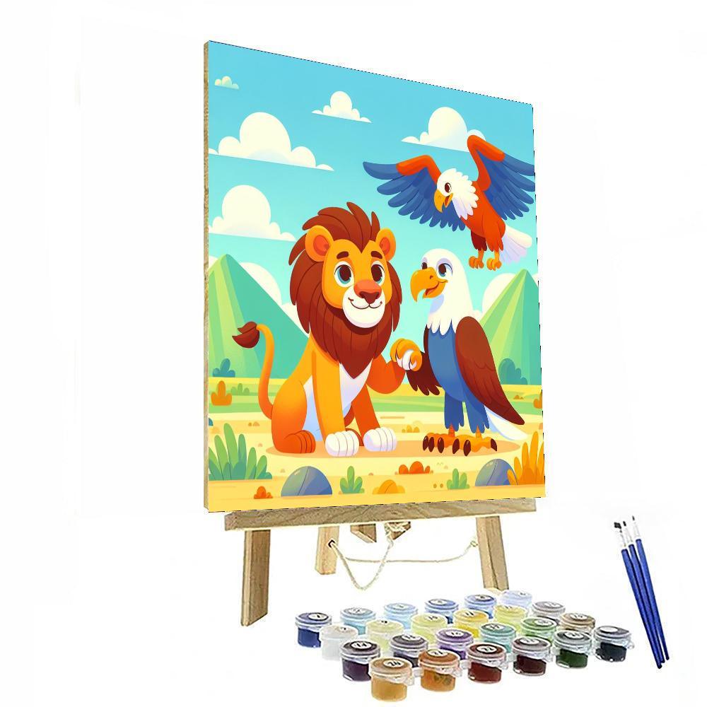 Heroic Animal Adventures Paint By Numbers Kits