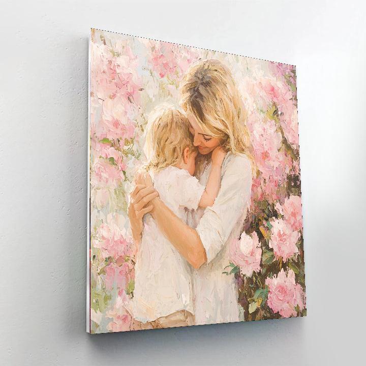 Hearts And Hugs Paint By Color