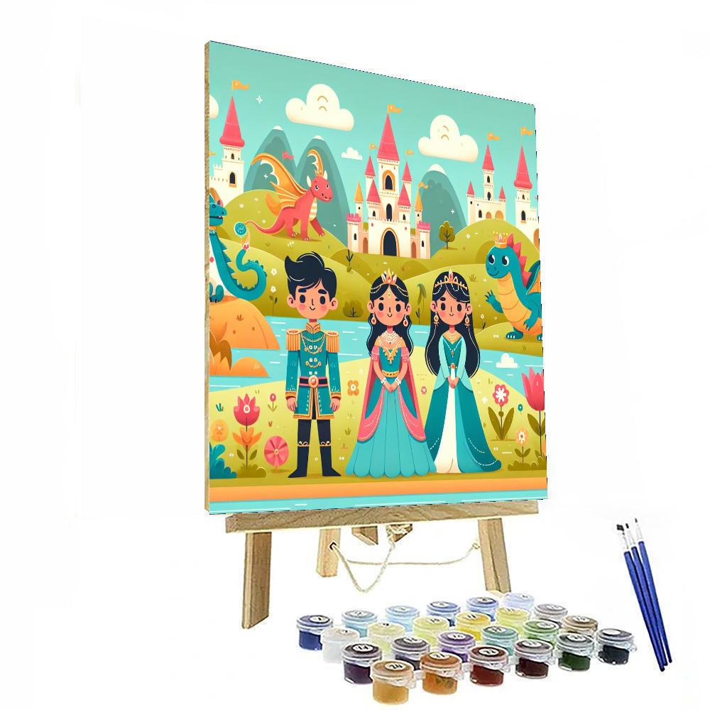 Exploring Fairy Tale Lands Numbered Painting Kits