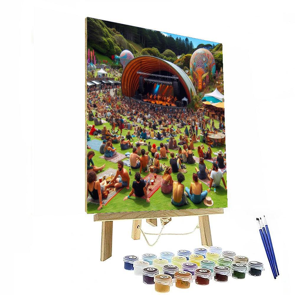 Womad Festival - New Zealand Paint By Numbers