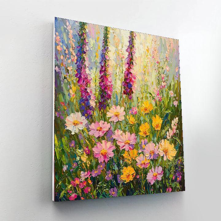 Claude Monet Inspired Dancing Meadows  Paint By Numbers