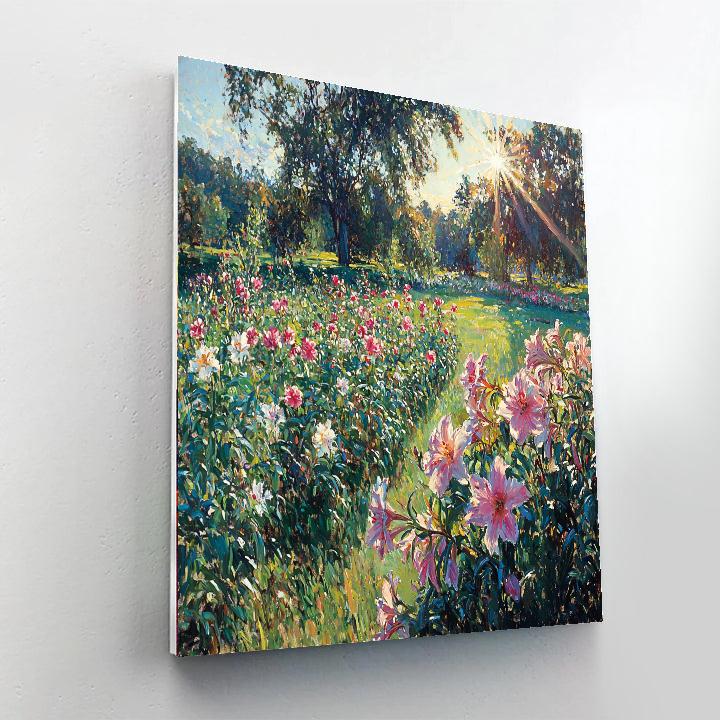 John Singer Sargent Inspired Ethereal Sunlit Meadow  Paint By Numbers Kits