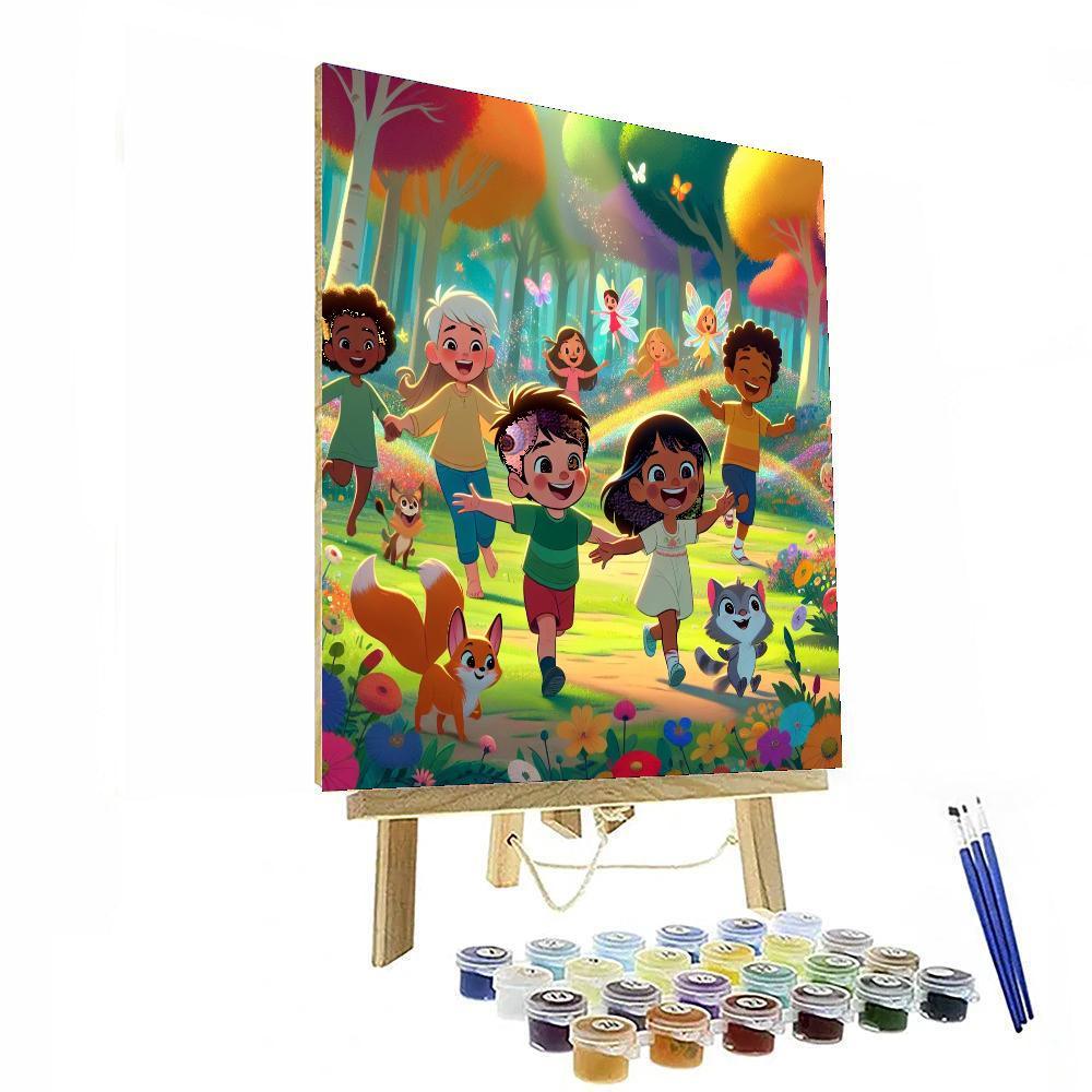 Happy Adventure Painting Number Kit