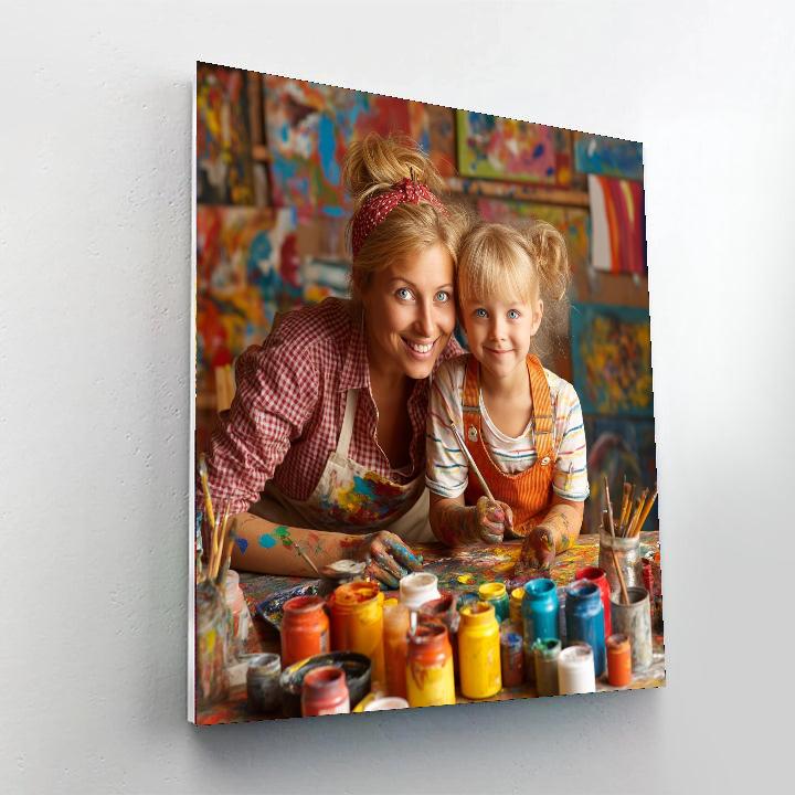 Mothers Who Create DIY Paint By Numbers