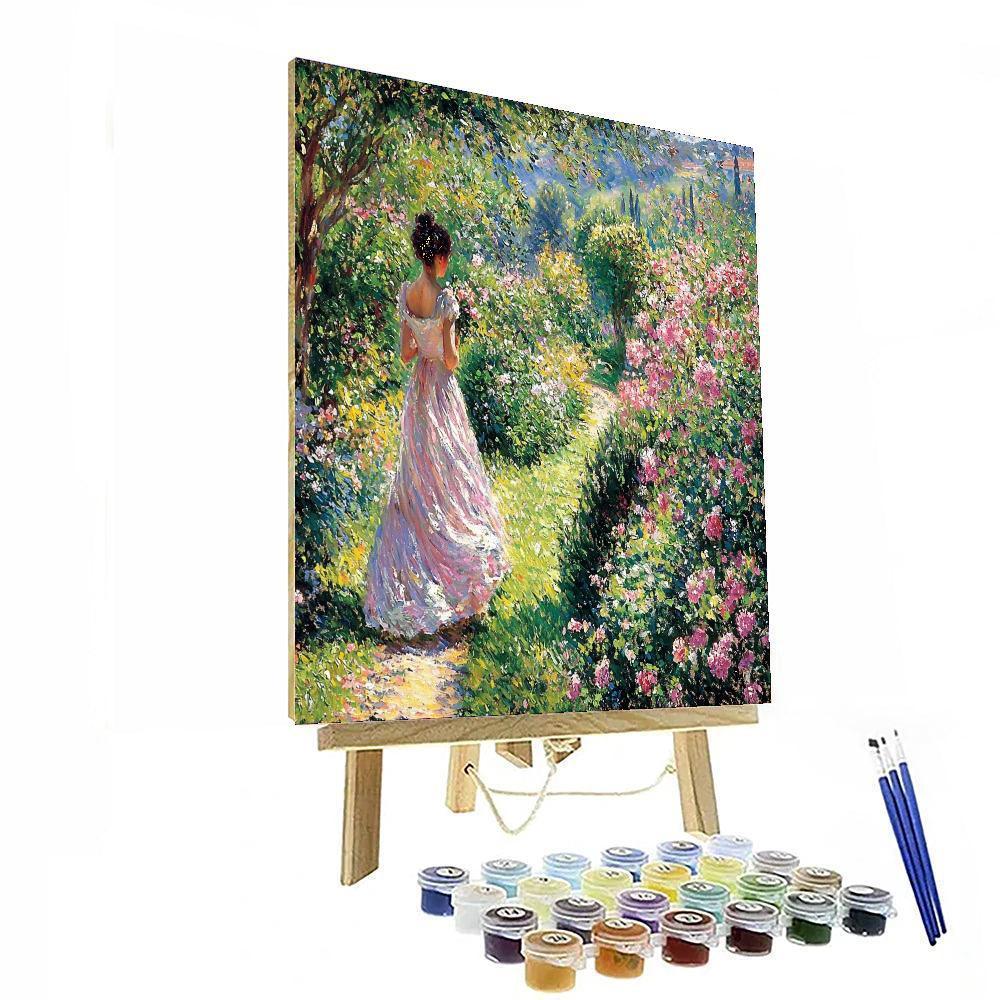 Pierre-Auguste Renoir Inspired Pastel Portraits Of Spring  DIY Paint By Numbers