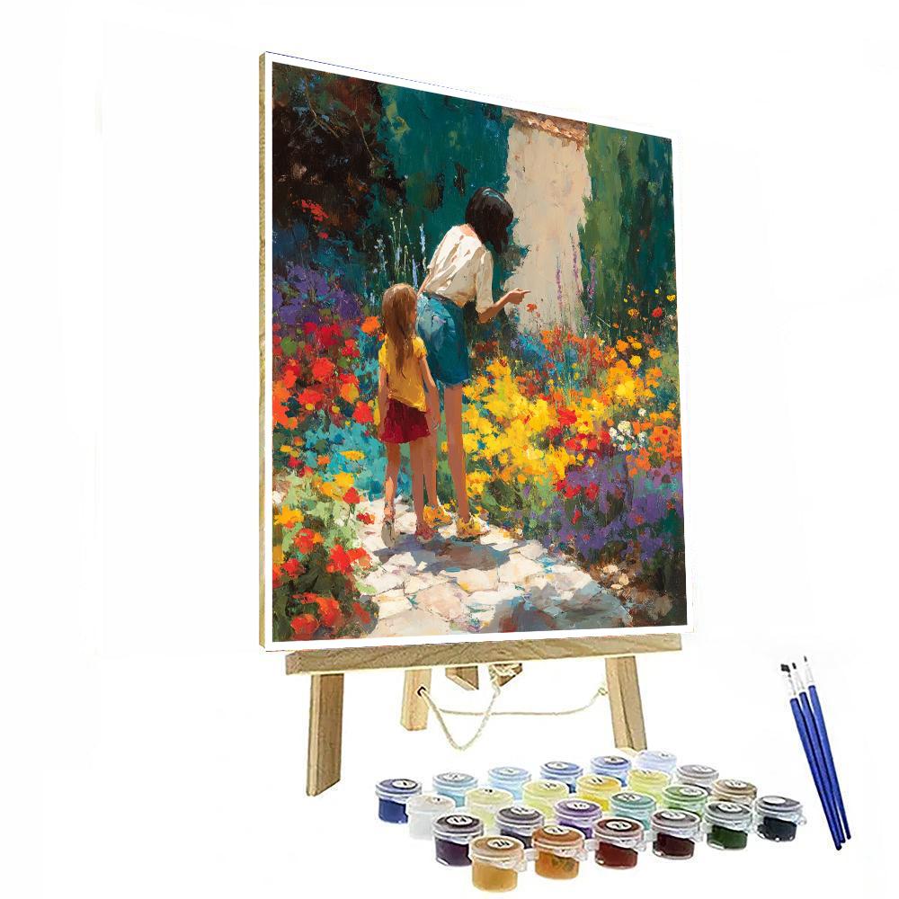 Mommy’s Love In Bloom Painting Number Kit