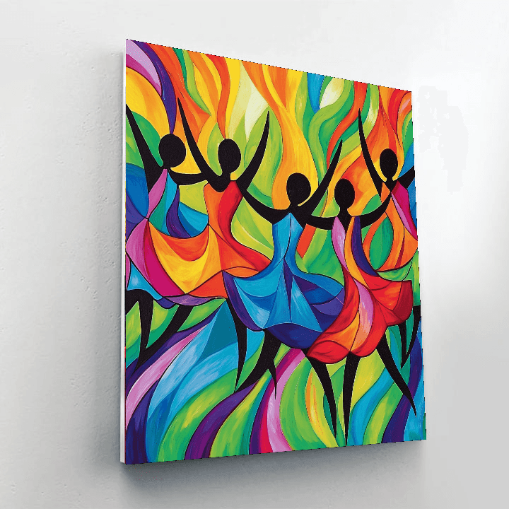 Henri Matisse Inspired Matisse's Joyful Dance Of Life  Paint By Numbers Art
