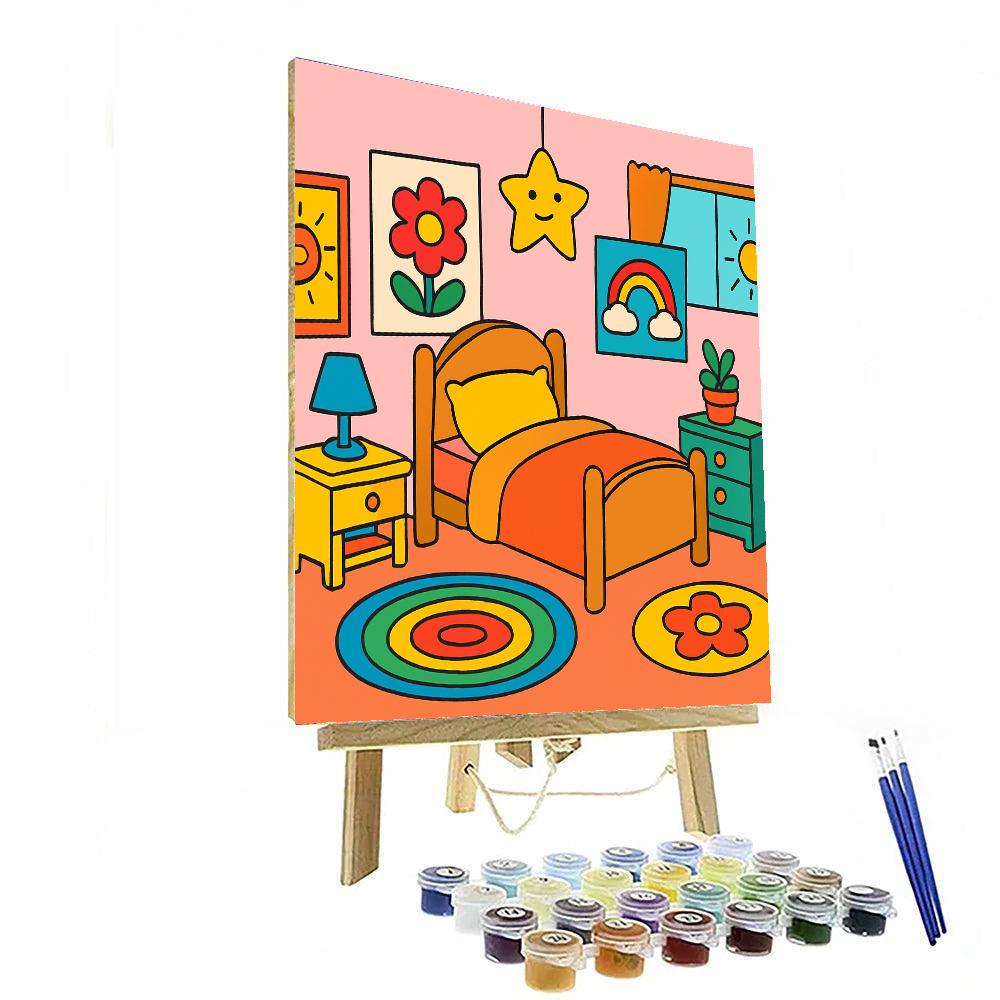 My Dream Bedroom Numbered Painting Kits