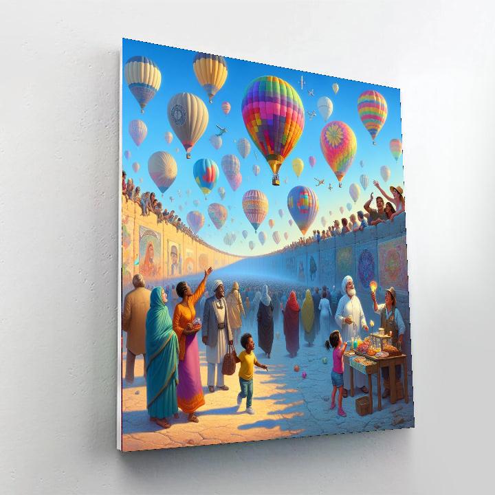 Festival Internacional Del Globo Number Painting