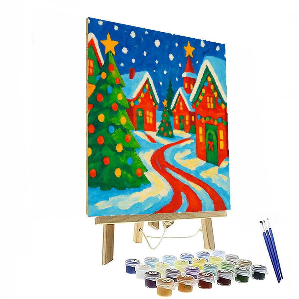 Christmas Magic Eve Numbered Painting Kits