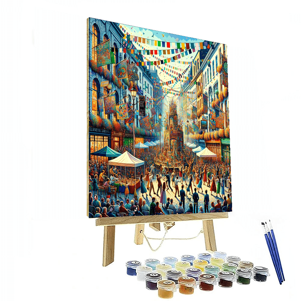 The Galway International Arts Festival Painting By Numbers Kit
