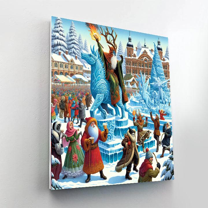 St. Paul Winter Carnival - Usa Numbered Painting Kits
