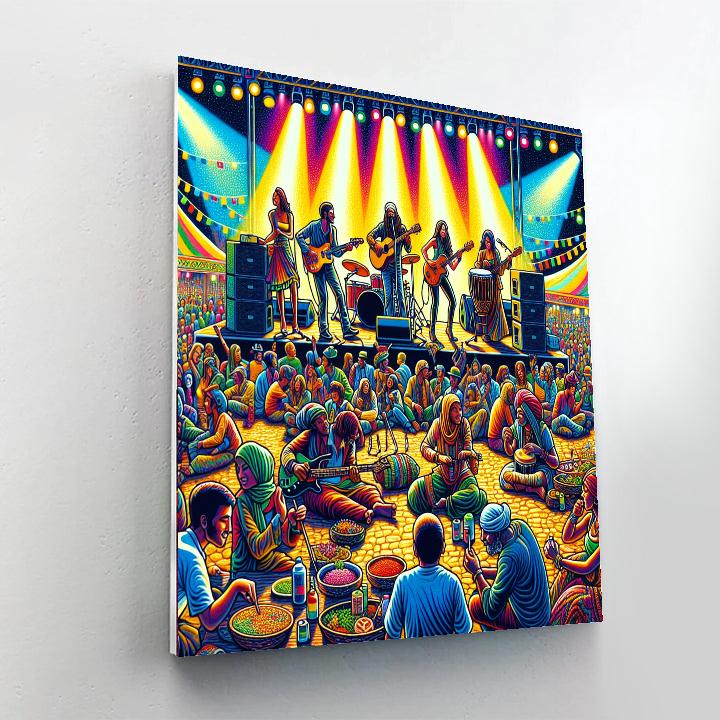 World Of Music Festival - Tasmania Numbered Painting Kits