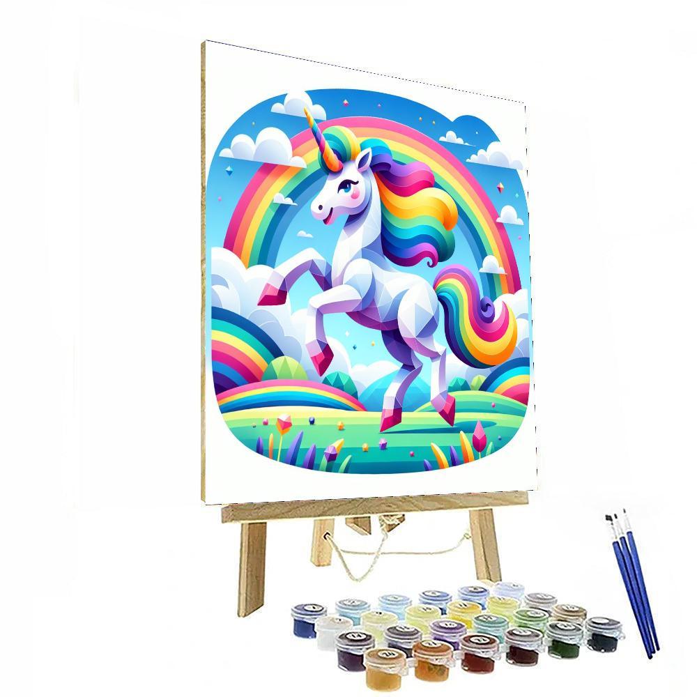 Mystic Unicorn Adventure Paint By Number