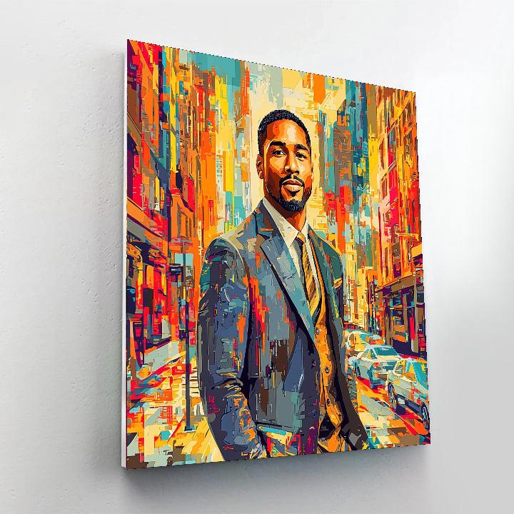 Michael B. Jordan: Rising Star Of Action And Depth Numbered Painting Kits