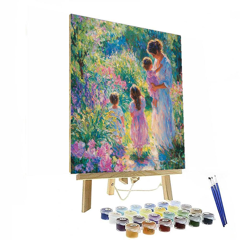 Garden Of Maternal Joy Paint By Number