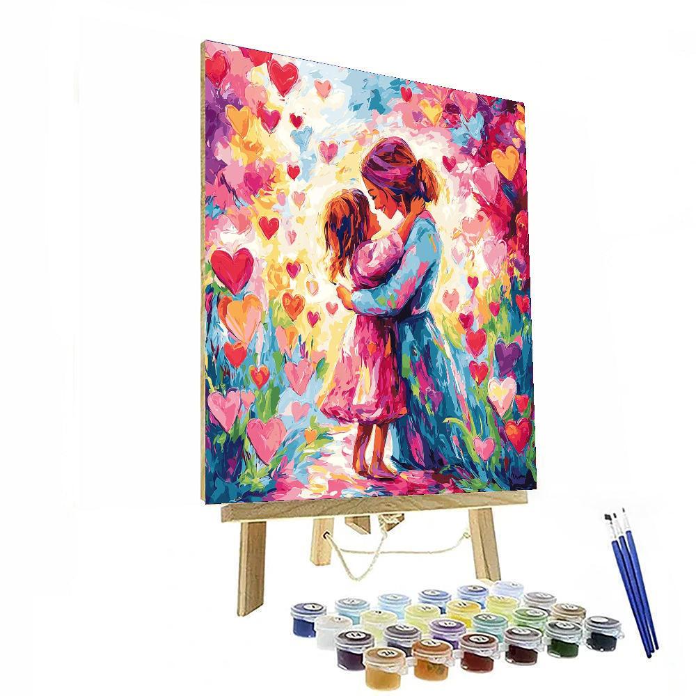 Kisses And Hugs Number Painting