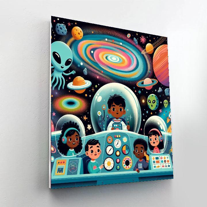 Galactic Adventure Expedition Paint By Numbers