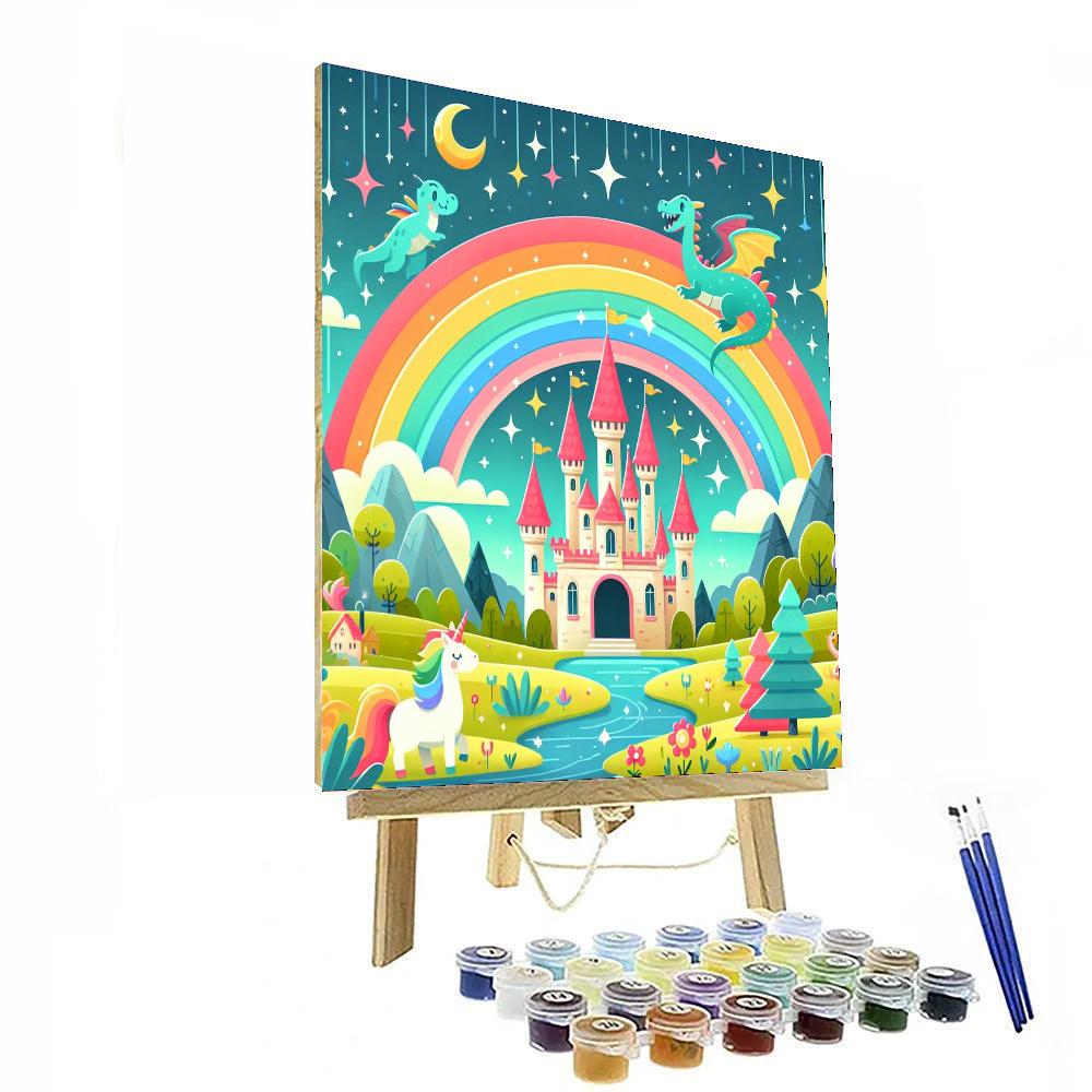 Exploring Fairy Tale Kingdoms Paint By Color