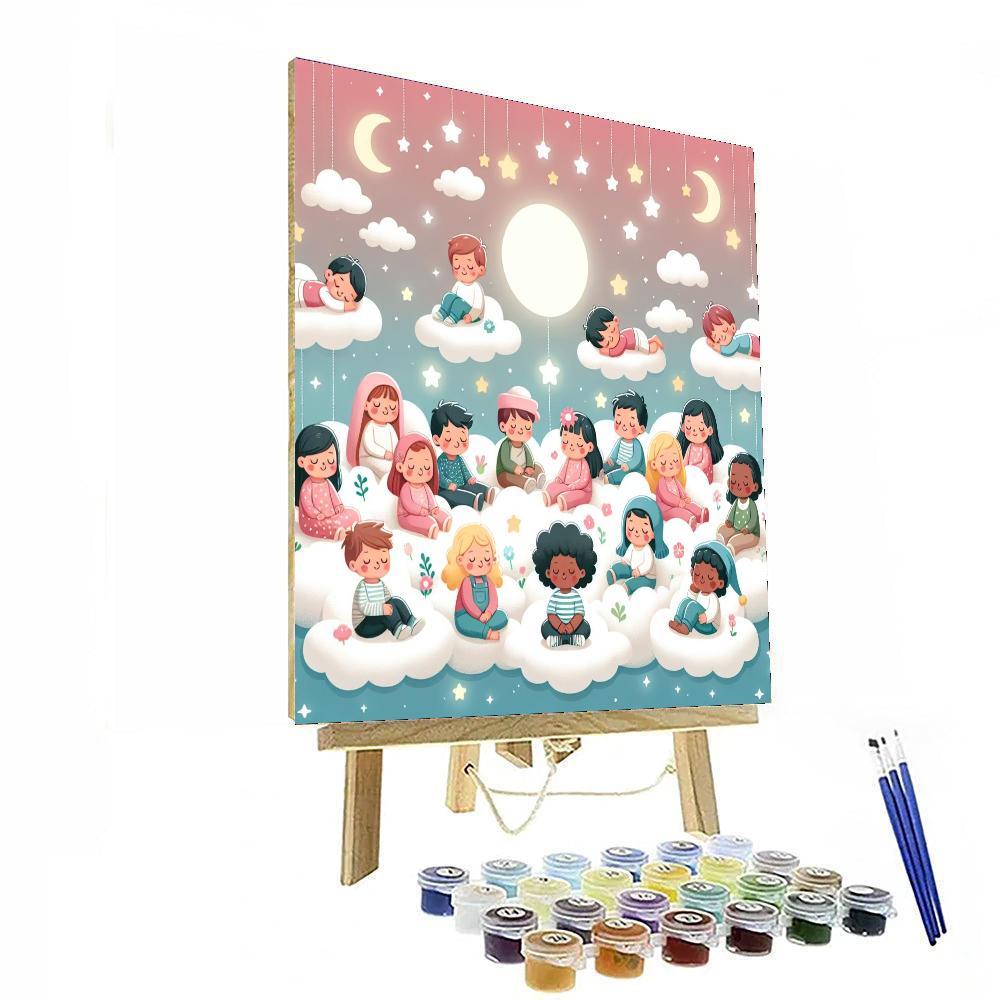 Enchanted Sky Sanctuary Paint By Number