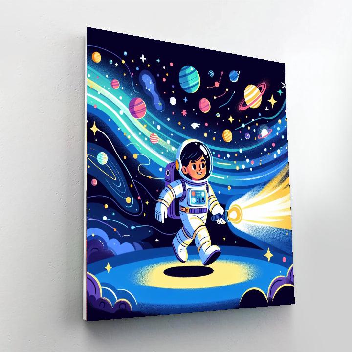 Galaxy Exploration Quest Paint By Numbers Kits