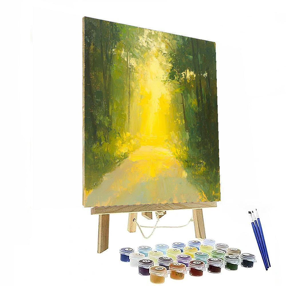 Cherished Morning Strolls Paint By Numbers