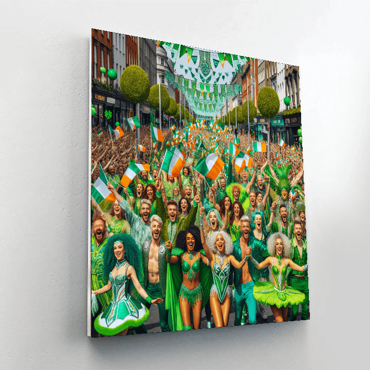 St. Patrick's Festival - Dublin Painting By Numbers Kit