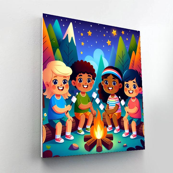 Creative Campfire Stories Numbered Painting Kits