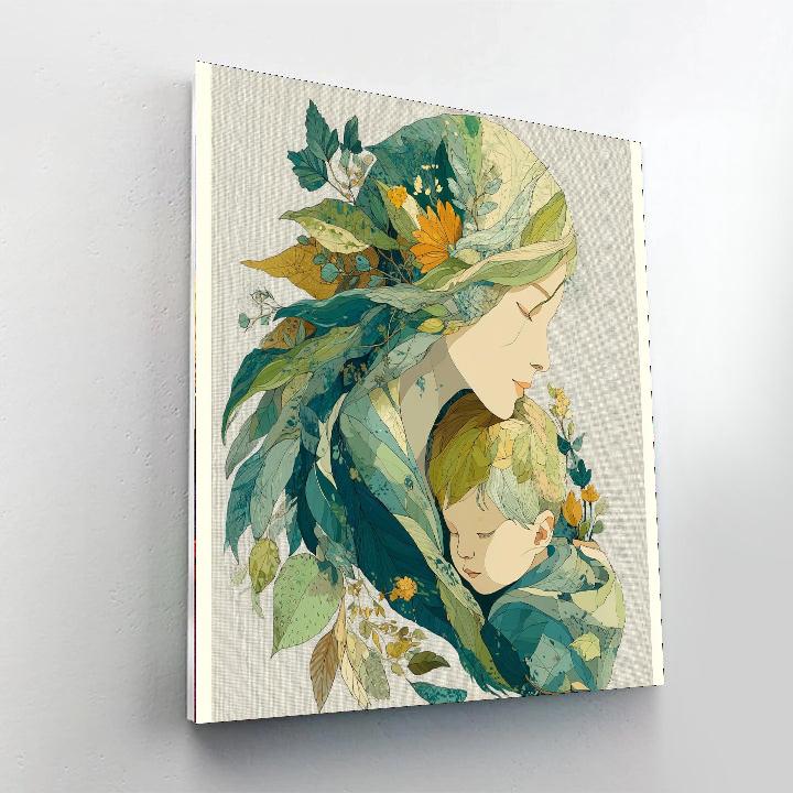 Mother Nature’s Embrace Painting Number Kit