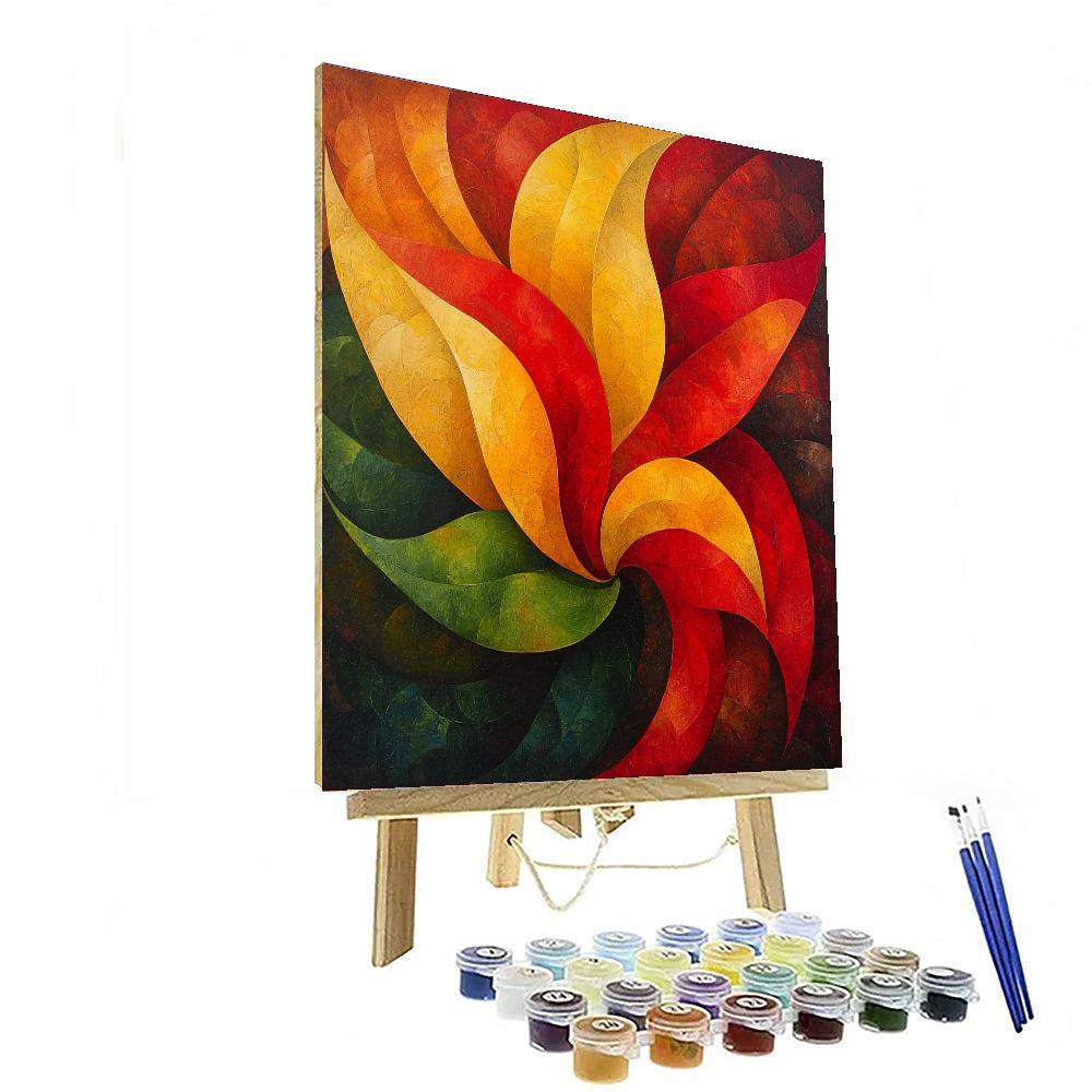 Frida Kahlo Inspired Emotional Symphony  Painting Number Kit