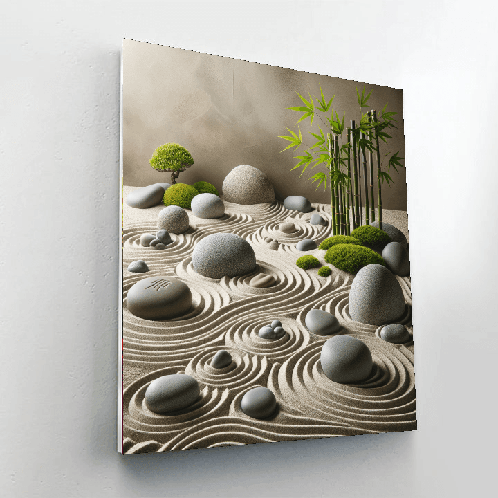 Meditative Zen Garden - DIY Painting By Numbers Kit – Artistry Rack