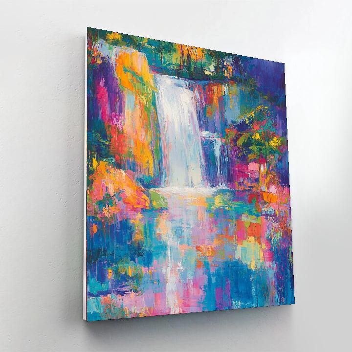 Edgar Degas Inspired Cascade Of Hues  Paint By Numbers