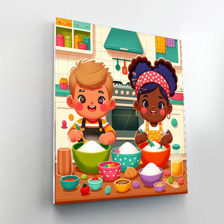 Baking Fun Numbered Painting Kits