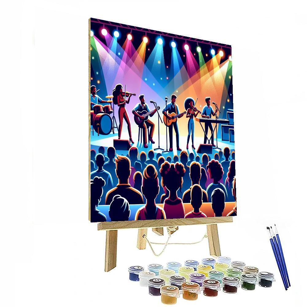 Rockstar Concert Fun Numbered Painting Kits