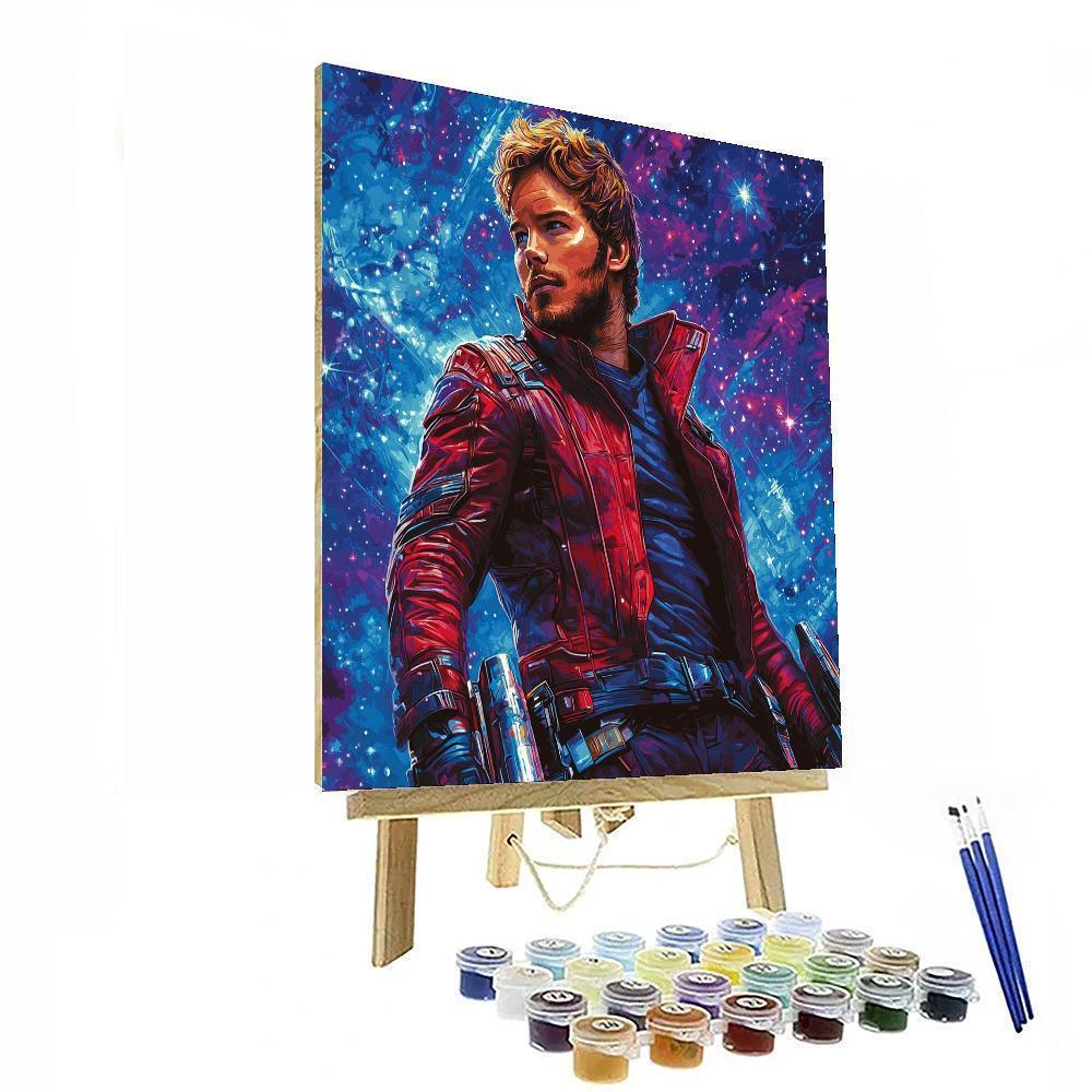 Chris Pratt: From Star-lord To Daring Adventurer Paint By Color